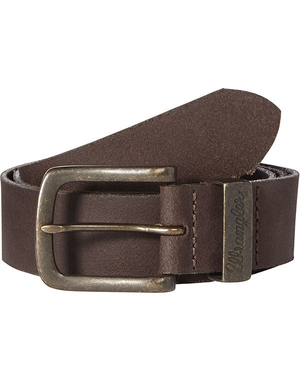 WRANGLER CINTURA PELLE PASSANTE METALLO