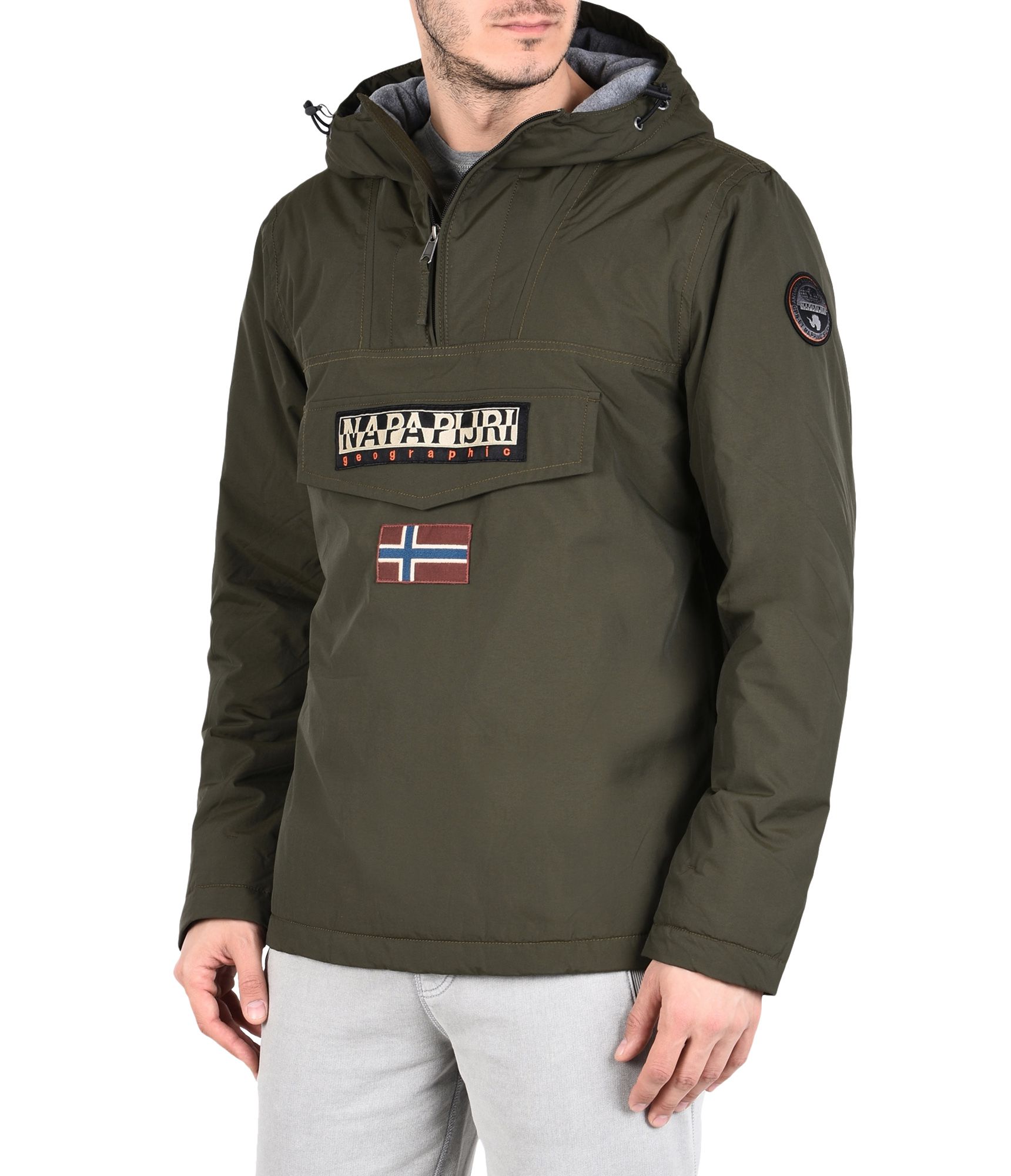 NAPAPIJRI RAINFOREST N0YGNJ verde militare