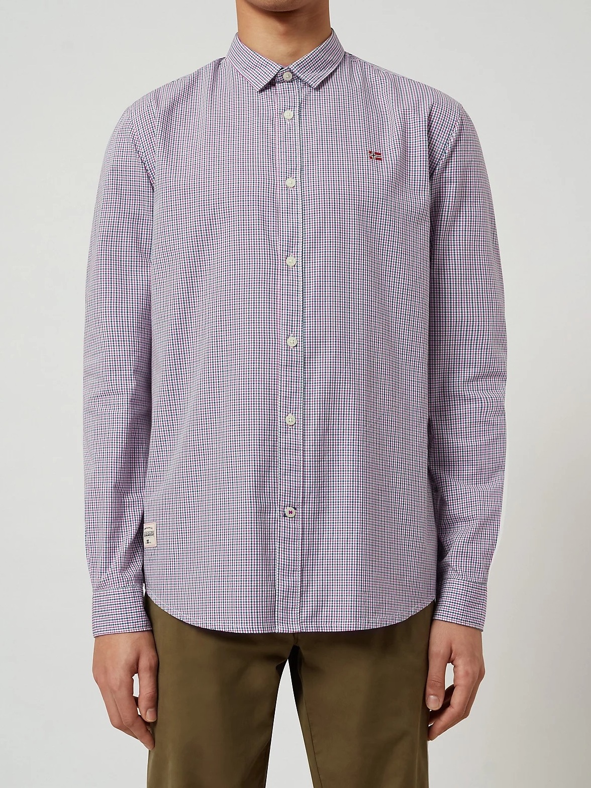 NAPAPIJRI CAMICIA NA4E2U manica lunga