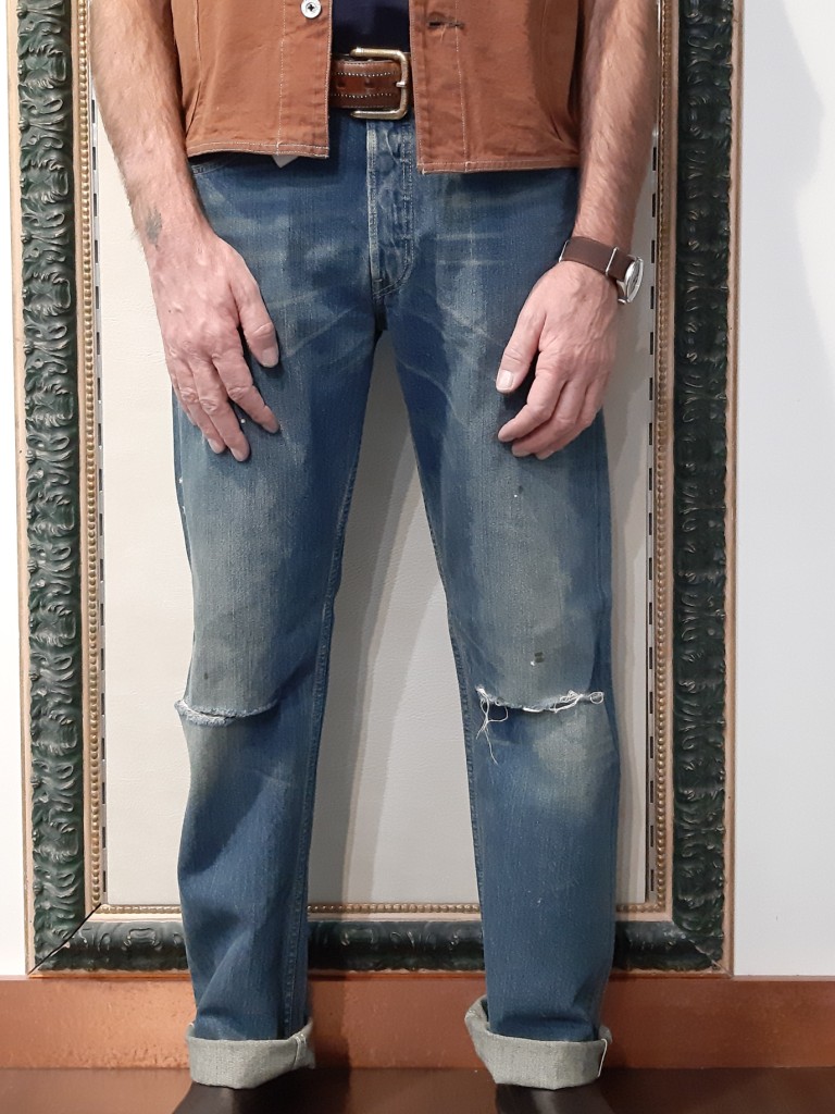 Senza Deformazione pesante jeans levis larghi uomo Tagliato fuori Mese ...