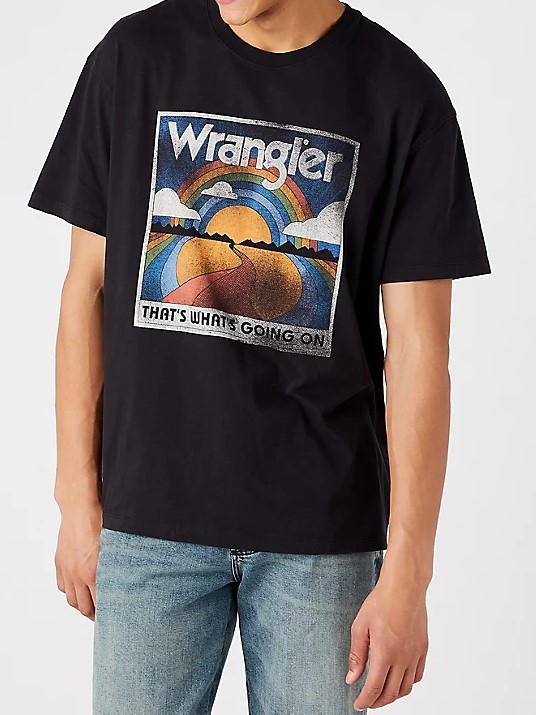 WRANGLER T-SHIRT W7L4G