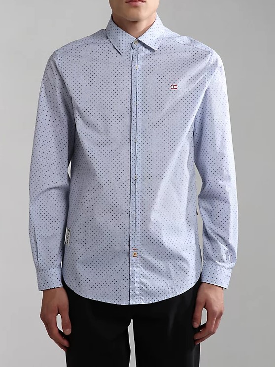 NAPAPIJRI CAMICIA NA4GOV manica lunga